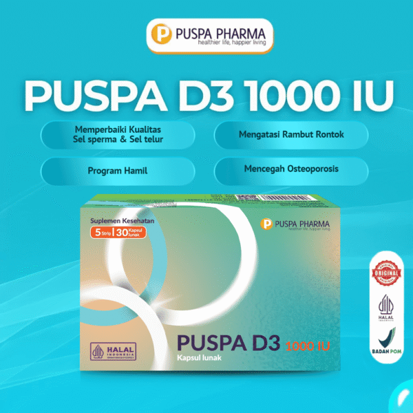 Puspa D3 1000 IU