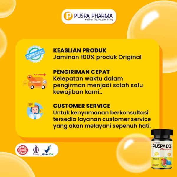 Puspa D3 Chewable