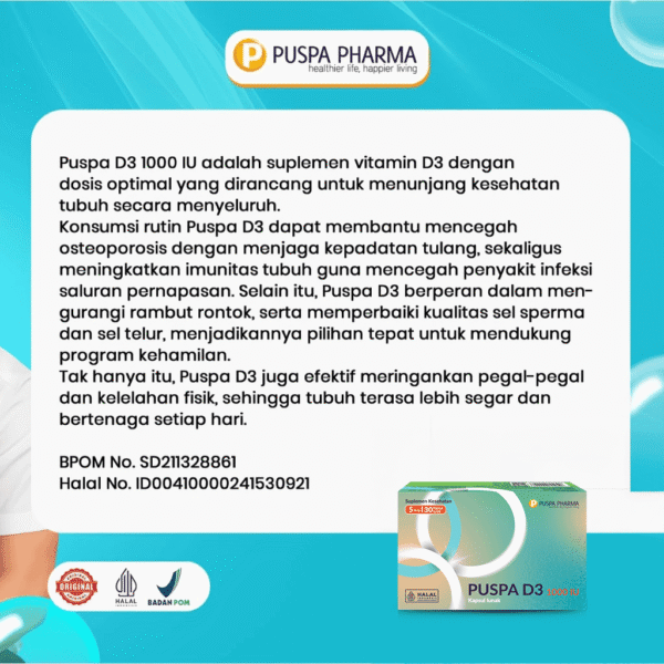 Puspa D3 1000 IU